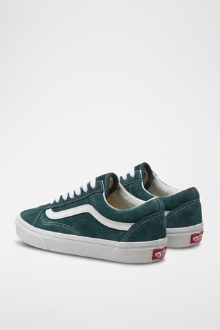 Baskets en nubuck UA Old Skool - Vert émeraude