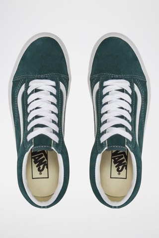 Baskets en nubuck UA Old Skool - Vert émeraude