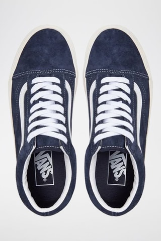Sneakers en nubuck UA Old Skool - Bleu marine