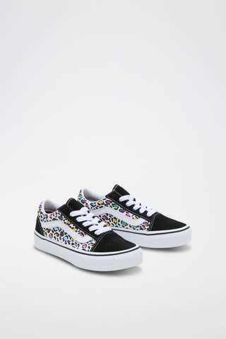 Baskets en cuir Old Skool - Noir