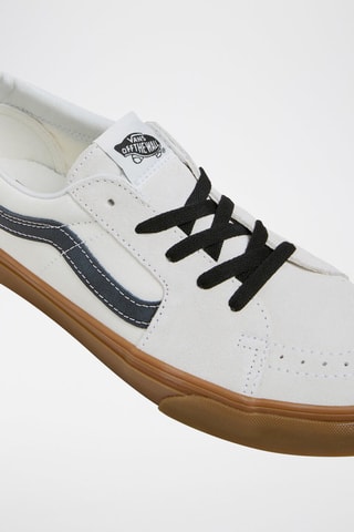 Baskets en cuir SK8-Low - Blanc