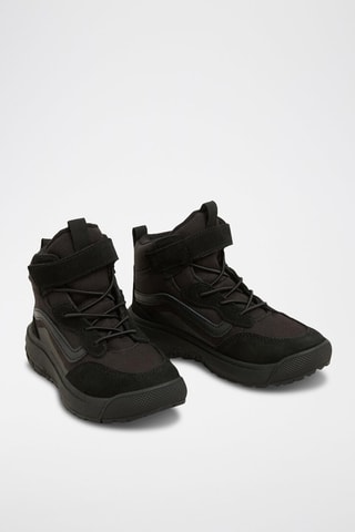 Baskets montantes en cuir MTE Mini Crest - Noir