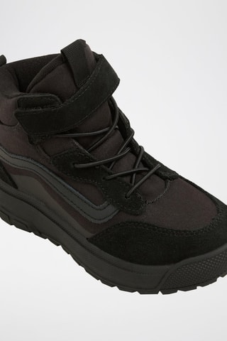 Baskets montantes en cuir MTE Mini Crest - Noir