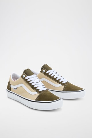 Baskets en nubuck Skate Old Skool - Kaki