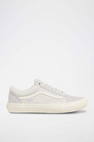 Baskets en cuir Old Skool - Gris clair