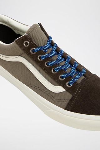 Baskets en nubuck Old Skool - Marron et gris
