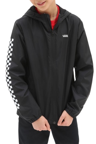 Coupe-vent à capuche imperméable Garnett - Noir