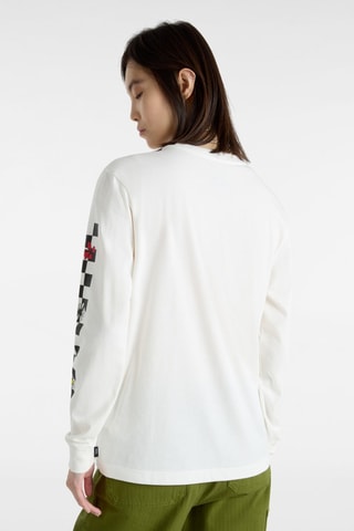 T-shirt Foliage Bff - Blanc