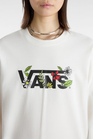 T-shirt Foliage Bff - Blanc