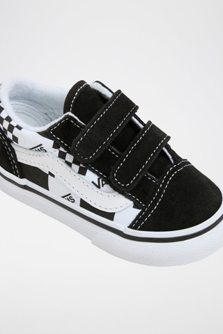 Baskets en cuir Old Skool V - Noir et blanc