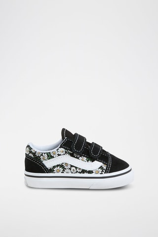 Baskets en cuir Old Skool V - Noir et blanc
