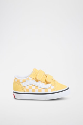 Baskets en cuir Old Skool V - Jaune et blanc