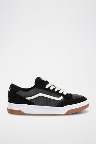 Baskets en nubuck Hylane - Anthracite et noir