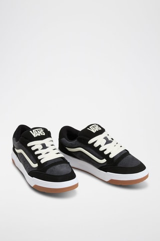 Baskets en nubuck Hylane - Anthracite et noir