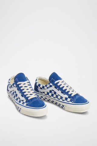 Baskets en nubuck Old skool 36 - Bleu cobalt