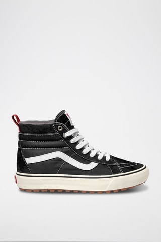 Baskets montantes en cuir SK8-Hi Mte-1 - Noir