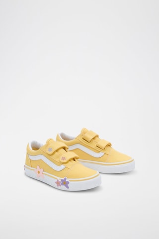 Tennis Old Skool V Flower - Jaune