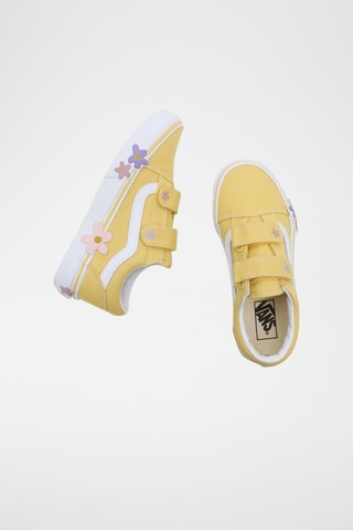Tennis Old Skool V Flower - Jaune