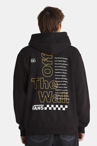 Sweat à capuche Posted Loose PO - Noir