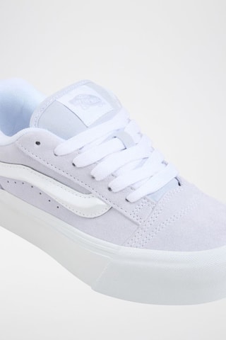 Sneakers plateformes en nubuck Knu Stack - Bleu clair