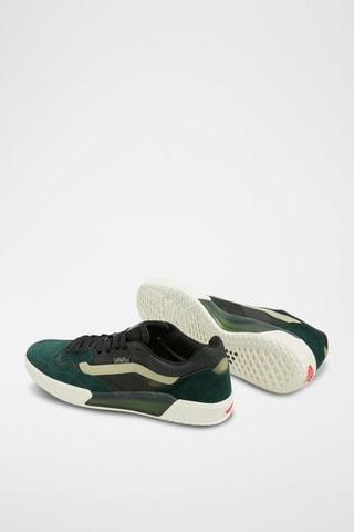 Sneakers en cuir Skate AVE 2.0 - Vert foncé
