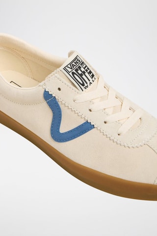 Baskets en cuir Sport Low - Ecru