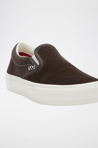 Slip-on en nubuck Skate - Marron