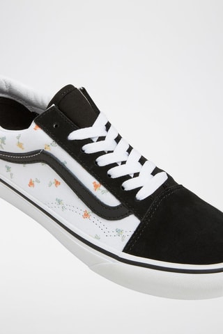 Sneakers en nubuck Old Skool - Noir et blanc