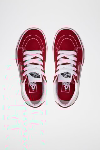 Baskets en cuir UY SK8-Low - Rouge
