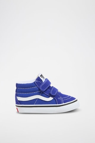 Sneakers montantes en cuir SK8-Mid Reissue V - Bleu