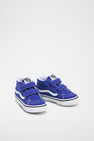 Sneakers montantes en cuir SK8-Mid Reissue V - Bleu