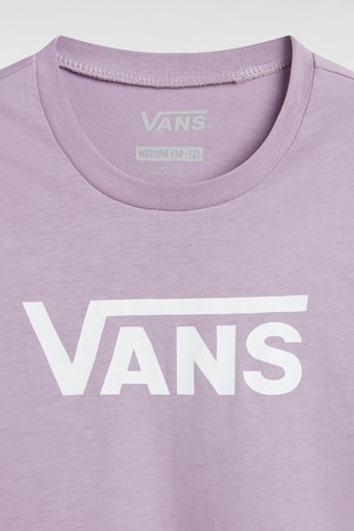 T-shirt Flying V Crew - Mauve