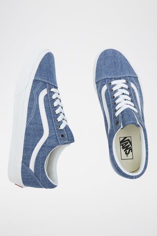 Tennis en jean Old Skool - Bleu marine