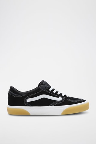Baskets en nubuck Rowley Classic - Noir et blanc