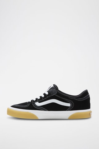 Baskets en nubuck Rowley Classic - Noir et blanc