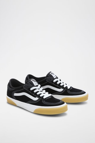 Baskets en nubuck Rowley Classic - Noir et blanc
