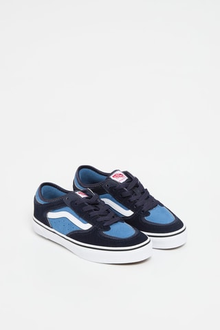 Baskets en nubuck JN Rowley Classic - Bleu
