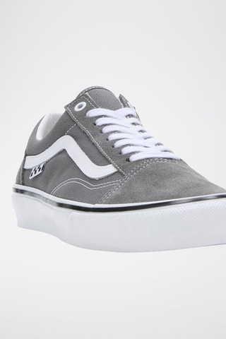 Slip-on en nubuck Skate - Gris foncé