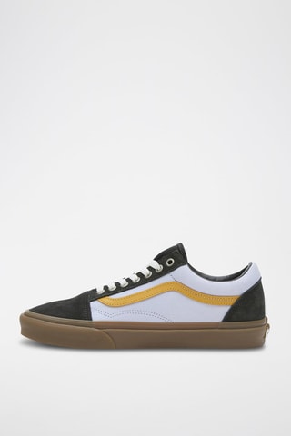 Baskets en cuir UA Old Skool - Noir et ciel