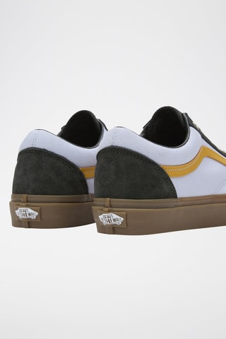 Baskets en cuir UA Old Skool - Noir et ciel