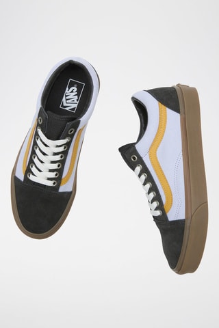 Baskets en cuir UA Old Skool - Noir et ciel