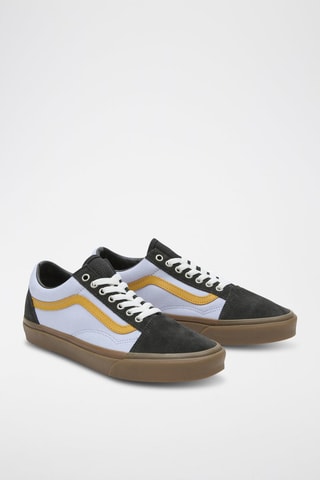 Baskets en cuir UA Old Skool - Noir et ciel