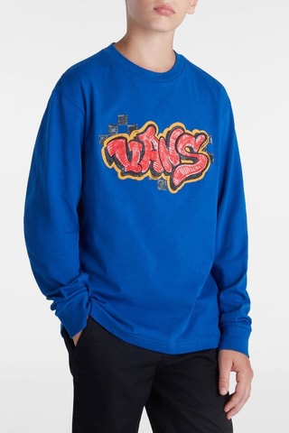 Sweat B TAGGED LS - Bleu