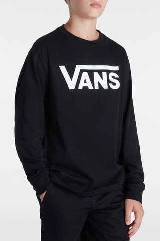 Sweat BY VANS CLASSIC LS BOYS - Noir