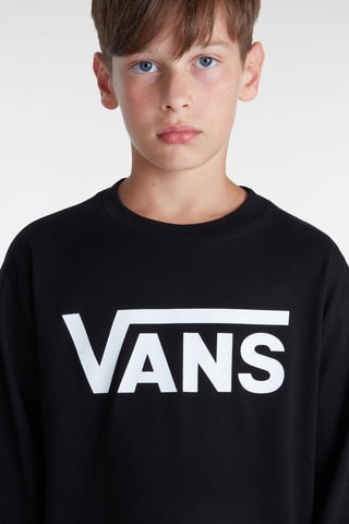 Sweat BY VANS CLASSIC LS BOYS - Noir