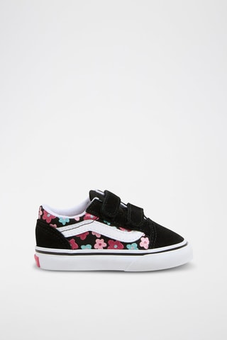 Baskets en cuir Old Skool V - Noir