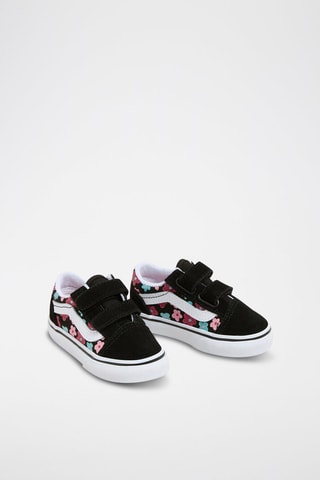 Baskets en cuir Old Skool V - Noir