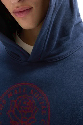 Sweat à capuche Branded Po Bleu marine