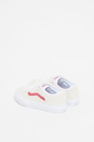 Baskets en nubuck UY Rowley Classic - Blanc et rouge