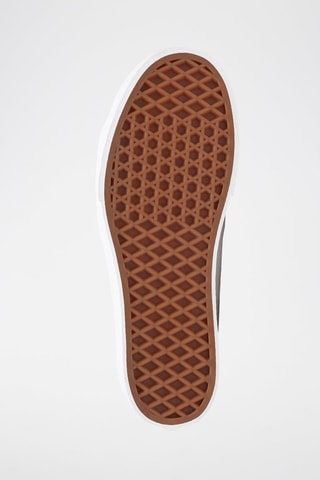 Baskets plateformes en cuir SK8-Hi Tapered Stackfo - Bordeaux